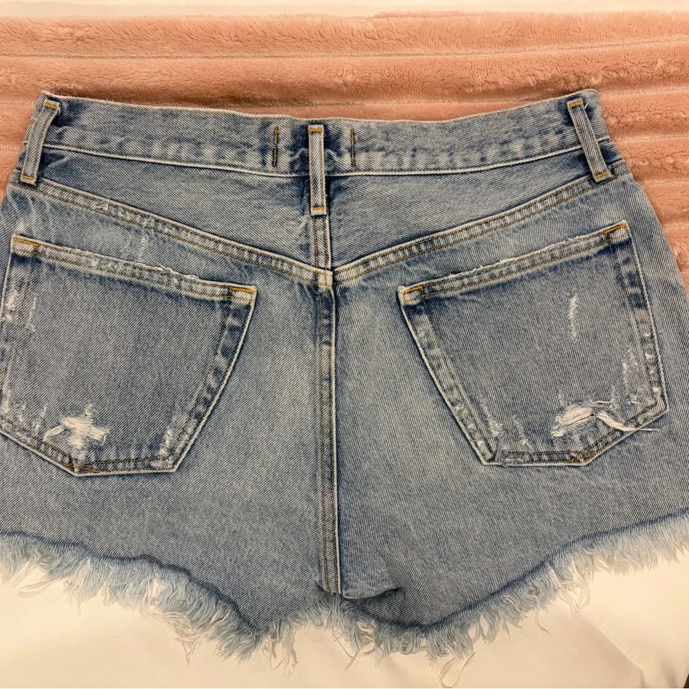 Agolde Denim Jean Shorts Parker 27 - Picture 5 of 5